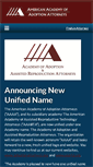 Mobile Screenshot of adoptionattorneys.org